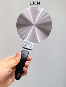 1 pieza Cafetera Moka de acero inoxidable - Portátil, 2/4/6/9 tazas, filtro de metal para latte, cafetera espresso italiana para estufa - Plateado - Ver 8