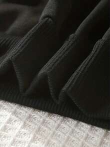 Boys' Hoodies Casual Printed Loose Sweatshirts Children's Clothing - 黑色 - 查看 4