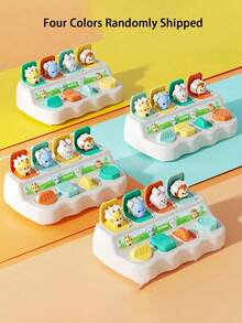 1 Bộ hộp bật lên hoạt hình trốn tìm dành cho trẻ nhỏ - Đồ chơi học tập tương tác kèm thẻ động vật, quà tặng giáo dục cho sinh nhật hoặc Giáng sinh - Nhiều màu - Xem 9