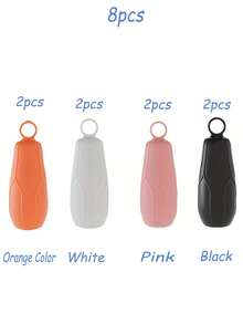 12pcs/8pcs/4pcs/1pc Silicone Elastic Travel Bottle Sleeve Leak-Proof Protective Cover, Travel Bottle Leak-Proof Sleeve, Cosmetic Hand Sanitizer Leak-Proof Protective Cover, Lotion Bottle Sleeve, Suitable For Standard Size And Travel Size Travel Bags And Carry-On Luggage (Leak-Proof Sleeve Only) - Multicolor - View 21