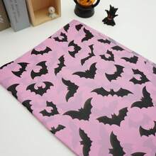 10/50/100pcs Pink Bat Pattern Gift Wrapping Tissue Paper, Suitable For DIY Crafts, Party Favors, Flower Bouquet Wrapping, Shoe & Clothing Moisture-Proof Packaging, Wine Bottle Cushion Packaging, Halloween Party Decoration - Multicolor - View 5