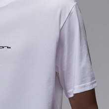 Nike قميص تي شيرت رجالي بياقة طاقم قصير الأكمام من ماركة AS M J JD SPRT BRND DF SS CREW، قميص بياقة طاقم مصنوع من القطن المحبوك TIBR6762-100