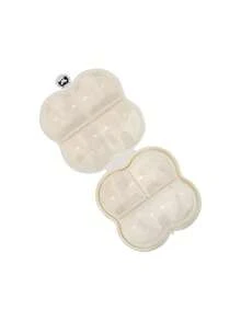 1pc Portable Pill Organizer Cute Cloud Shaped Mini Portable Packaging Box Travel Medicine Case For Purse Or Pocket, Clear Grid Storage For Daily Medication Management, Pill Box For Purse - Multicolor - View 9
