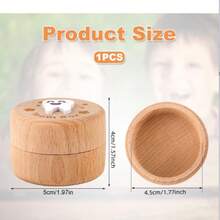3D Carved Fairy Box, Wooden Tooth Fairy Box For Lost Teeth, Cute Tooth Holder For Boys Girls Children Birthday (Random Style) - Multicolor - View 9