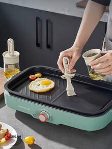 1 Piece Of Mogen Brush Oil Bottle - Leak-Proof And Drip-Proof Design, Easy To Clean, Retractable Direct-Touch Low Bottle, High Temperature Resistant, Suitable For Oil Bottles, Seasoning Bottles, Salad Seasoning, Suitable For Cooking, Barbecue, Grilling, Bread, Omelette, Baking Accessories, Suitable For Home, Kitchen, Outdoor Picnic, Camping, Travel And Restaurant Use, Kitchen Oil Dispenser