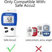 (Without Monitor)Sinocare Accu2 100 Test Strips And 100 Lancets - 100pcs Test Strips - View 2