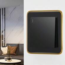 1pc Minimalist Luxury Style, Simple Narrow-Edge Luxury High-End Acrylic Switch Cover With Dimensions Of 86mm X 86mm, Suitable For Switches, Switch-Light Decorative Kits, And Sockets