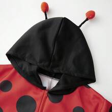 Womens Cute Funny Ladybug Cosplay Halloween Costumes - Đỏ - Xem 4