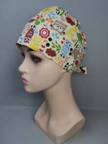 Personalized Scrub Cap, Custom Scrub Cap For Women Men Name Scrub Cap, Outdoor Sports Cycling Cold Protection Caps, Surgical Hat, Short Hair Cap, Sports Cap For Men & Women, Adjustable Printed Scrub Cap, Work Cap, Your Scrub Cap Gift For Veterinary Nurse,Suitable For Work Cap, Nurse Cap, Lightweight Cap For Men & Women, Outdoor Sports, Hiking, Cycling