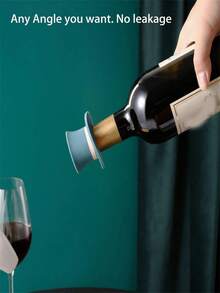 Reusable Wine Stoppers - These Vacuum Sealers Keep Wine Fresh And Leak-Proof, Suitable For Restaurant, Bar, Commercial Use, Home Red Wine Bottle Caps, Silicone Sealed Champagne Bottle Stoppers, Compact Wine Preservers, Bar Tools, New Type Of Reusable Vacuum Wine Stoppers For Hotels, Wine Sealing Cover Set, Leak-Proof Preserver For Restaurants, Kitchen Accessories., Halloween And Christmas Party Supplies