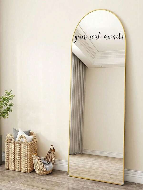 Wedding Mirror Decal Bathroom Decoration, Slogan Wall Stickers, Beauty Salon Decoration, Hair Salon Stickers, Inspirational Quotes Mirror Decal Wedding Seat Map Decal Stickers Party Entrance Decoration, Valentine's Day, Valentine's Day Decor Gifts Birthday Graduation