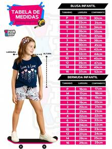 10 Piece Kit For Girls And Young Women Summer Set Sizes S To 16 5 T-Shirts/Blouses + 5 Bermuda Shorts/Shorts Children's Clothing Ready For Delivery - 彩色 - 查看 10