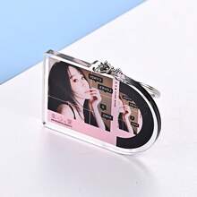 Customized NFC Mini Album CD Keychain, Personalized Music Gift, Retro Style Gift, Split Music Keychain For Music Lovers, Wedding Party Favors