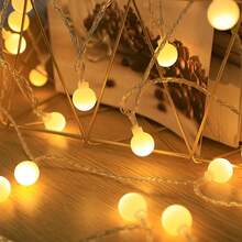 1pc, 1.5m/10 LED Lights, 3 Meters/20 LED Lights, 6m/40 LED Lights, 10m/80 LED Lights String, Suitable For Bedroom, Tent, Wedding Party, Christmas, Balcony, Valentine's Day Decoration. - Multicolor - View 5