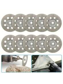 Diamond Cutting, Grinding, Polishing Disc, Abrasive Wheel, Circular Saw Blade Set - Drill Accessories, High-Speed Saw Blade, Grinding Disc, Double Net Grinding Wheel Set, Grinder Accessories, Diamond Resin Cutting Disc, Woodworking & Metal Tools Accessories