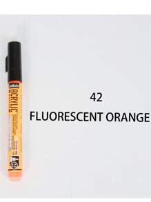 1 支 Pebeo 丙烯马克笔 1.2 毫米涂鸦防水高光笔非水溶性丙烯马克笔和 1 支 Pebeo 水彩马克笔，配有水溶性软头彩色刷，适用于学校用品，返校