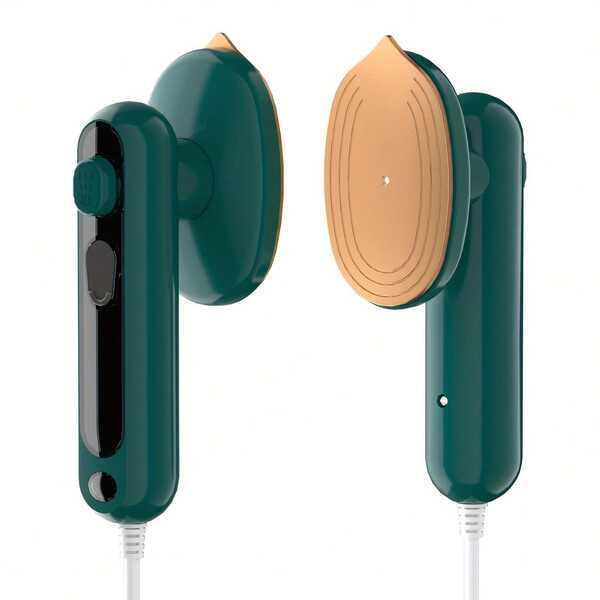 OBOVAY Mini drehbarer Dampfbügeleisen Handgehalten Nass- und Trockendampf Doppel-Dampfgenerator Tragbarer Kleiderdampfer für Zuhause und Reisen