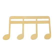 Personalized Music Sheet Clip Page Holder - Custom Engraved Piano Guitar Violin Bookmark - Unique Saxophone Accessories & Teacher Gift For Musicians, Students, Fathers, Boyfriends,Girlfriengs