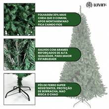 Christmas Tree Pine 1.50m 450 Branches Large Luxury Full Premium Green Traditional - Truyền thống - Xem 2