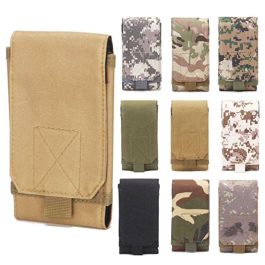 Bolsa de cintura para celular de 6 pulgadas, bolsa de cintura Molle, funda universal para correr, bolsa para teléfonoóvil, accesorios de camping y caza 4VOD - Unidad de Cuidados Agudos - Ver 1