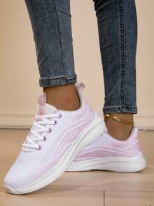 Women's Casual Sports Sneakers, Lightweight, Versatile, Suitable For Running, Travel, Autumn/Winter