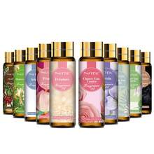 1pc 10ml/0.33fl.Oz Fragrance Oil Perfume Scent, Fruit Scent Essential Oils With Dropper PHATOIL Coconut& Vanilla Bubble Gum Sea Breeze Parma Violet Orange Blossom Freesia Marshmallow Apple Mango Strawberry Cherry Coconut Litchi Peach Pineapple