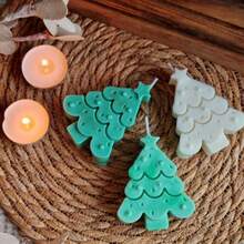 DIY Candle Molds, Christmas Star Candle Decor Molds, Home Decoration Tabletop, Christmas, Epoxy Resin, Plaster, Silicone Molds