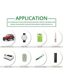 LR44 AG13 鈕扣電池 (1.5V) – 持久耐用鈕扣電池，適用於手錶、玩具、計算機和遙控器 | 相容於 SR44, 357, LR1154, L1154, A76, G13 - (KND) AG13 LR44 - 查看 2