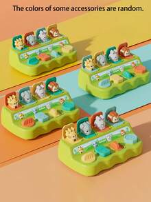 1 Bộ hộp bật lên hoạt hình trốn tìm dành cho trẻ nhỏ - Đồ chơi học tập tương tác kèm thẻ động vật, quà tặng giáo dục cho sinh nhật hoặc Giáng sinh - Nhiều màu - Xem 11