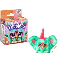 Hasbro Furby Furblets Mello-Nee Mini Friend, 45+ Sounds, Summer Chill Music & Furbish Phrases, Electronic Plush Toys, Watermelon Red & Green, Back To School Gifts, Ages 6+