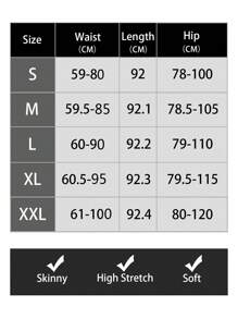 Damen Lässig Minimalistische Leggings, marineblauer Jeans-Muster, hochdehnbar Skinny Hose für Fitness, Workout, Tanz, Yoga, Heimübungen, Stretching, Formung, nahtlos, weich & bequem, geeignet für Outdoor, Radfahren, Laufen, Gehen, Pendeln, elegant & atmungsaktiv