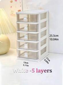 Hộp đựng trang sức màu trắng và hồng, nhiều màu/nhiều tầng/2 tầng/3 tầng/4 tầng, thích hợp cho gia đình, bàn làm việc, đựng đồ nhỏ, ngăn kéo, hộp đựng đồ màu hồng dành cho phụ nữ và trẻ em, phụ kiện tóc. - Nhiều màu - Xem 16