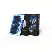 OUZEY 55 piezas - Tarjetas LOMO de celebración del 10mo aniversario de BT21 de KPOP. Tarjetas LOMO personales del nuevo álbum ECHO de JIN. Apoyo a las tarjetas LOMO del nuevo álbum "Proof" de Bulletproof. JUNG KOOK. Tarjetas LOMO de alta definición de doble cara de la banda masculina de música. Tarjetas coleccionables para fans. Regalo de San Valentín o cumpleaños que se puede dar a amigos. - Multicolor - Ver 2