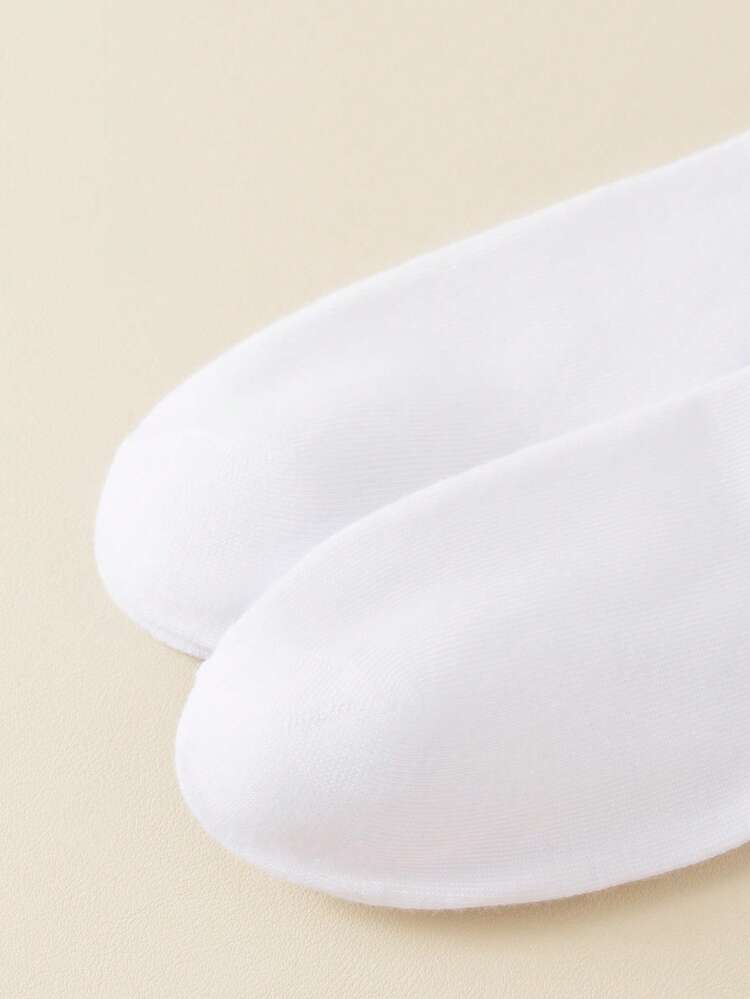 Disney 1/5双装汽车卡通图案中筒袜，运动双条纹，可爱卡通设计，防臭透气休闲百搭船袜，适合学生/成人作为礼物和日常穿着，袜子 - 白色 - 查看 8