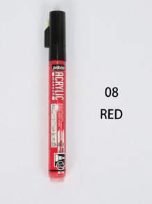 1 支 Pebeo 丙烯马克笔 1.2 毫米涂鸦防水高光笔非水溶性丙烯马克笔和 1 支 Pebeo 水彩马克笔，配有水溶性软头彩色刷，适用于学校用品，返校