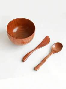 3件套面膜工具木制面膜碗面膜搅拌棒美容水疗工具三件套美容碗面膜勺搅拌棒美容工具护肤工具面膜工具面膜碗搅拌棒适用于家庭卧室浴室日常生活 - 彩色 - 查看 12