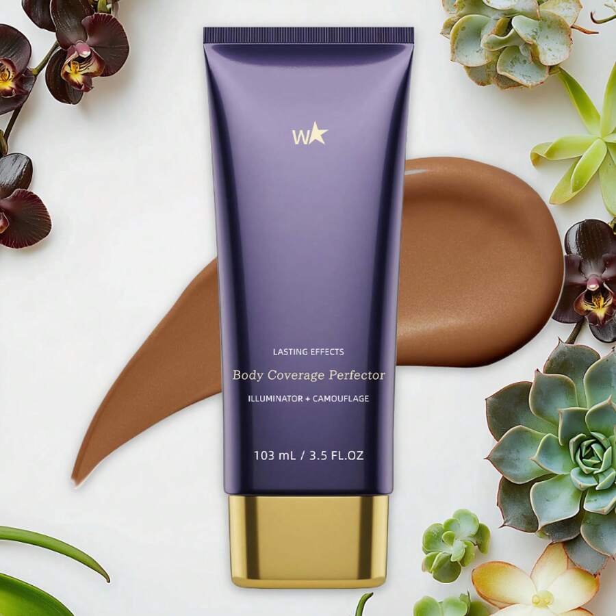 Waterproof Full Coverage Concealer - Highly Pigmented & Skin-Friendly Formula, Covers Tattoos & Blemishes, Sweat-Proof & Long Lasting, Perfect Makeup Gift - ~006~ - View 1