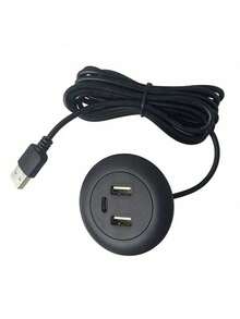 Hub USB de escritorio integrado multifuncional, cargador Tipo-C, cable USB, compatible con Apple 16/15/14 Pro, teléfonos - Multicolor - Ver 12