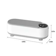 OBOVAY Máy làm sạch trang sức siêu âm cầm tay, 2 chế độ, thích hợp cho kính mắt, nhẫn, dây đồng hồ, niềng răng, răng giả, tiền xu, dao cạo, đồ bạc và nhiều vật dụng khác. - nhiều màu - Xem 11