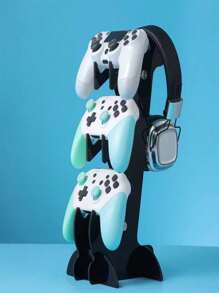 1pc Universal Acrylic Detachable Hanging Rack, Transparent Display Stand Compatible With Switch Game Controller/Electronics/Consumer Electronics/PS Game Console/Pedestal & Holder