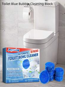 Blocs de nettoyage pour toilettes, désodorisant ménager, détartrage, blocs de nettoyage pour toilettes éliminant les odeurs. Convient pour les toilettes, se dissout rapidement, élimine les odeurs, détartre et nettoie les toilettes