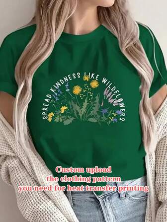 (Custom) 1/3/10/30/50 Pcs Heat Transfer Stickers, Large-Size Vinyl Stickers, DIY Washable Decals, Full-Color Heat Transfer Stickers, Customizable Graphics, Suitable For T-Shirts, Jeans, Backpacks | Mixed Colors, Polyester Material