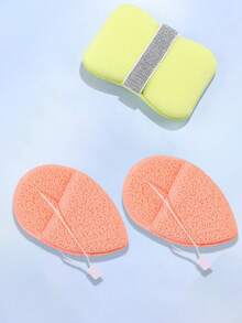 1pc Reusable Exfoliating Soap Saver Pouch,Free Facial Cleaning Tools,Powder Puff, Soap Saver Bag,Soap Bag - Bathing Sponge - Bath Ball - Scrubbing Sponge - Super Soft Scrubbing Sponge/Freezing Rich,Facial Sponge Cleaning And Makeup RemoverSuitable For Knotted Shower Soap Bag For Foaming And Drying - Multicolor - View 15