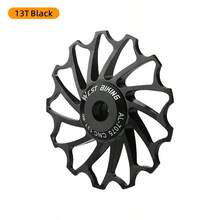 WEST BIKING Rueda guía de transmisión trasera de cerámica para bicicleta de montaña - Rueda tensora de aleación de aluminio con rodamiento Peilin de 11T/13T dientes