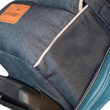 Gorsmoon Pet Car Kennel Seat With Non-Slip Central Console Access - Heavy-Duty Fabric Construction, Contoured Foam Bed & Side Grips - Front Seat Organizer For Small Dogs, Cats - Vehicle Safety & Comfort Travel Carrier, Dog Car Seat, Secure Side Grips