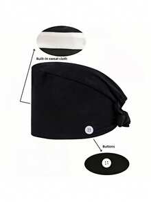 Personalized Scrub Cap, Custom Scrub Cap For Women Men Name Scrub Cap, Outdoor Sports Cycling Cold Protection Caps, Surgical Hat, Short Hair Cap, Sports Cap For Men & Women, Adjustable Printed Scrub Cap, Work Cap, Your Scrub Cap Gift For Veterinary Nurse,Suitable For Work Cap, Nurse Cap, Lightweight Cap For Men & Women, Outdoor Sports, Hiking, Cycling