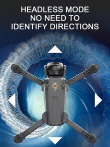 XS6 Drone, Dual Camera Aerial Photography, Optical Flow Hovering, 4-Axis Quadcopter, Convenient Foldable Design, Smart Obstacle Avoidance, Remote Control Aircraft - Multicolor - View 9