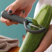 Minimalist Stainless Steel Peeler - Multifunctional Sharp Blade For Easy Fruit And Vegetable Peeling - Multicolor - View 6