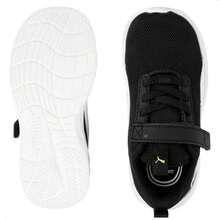 Tênis Puma Rickie Runner Infantil - Preto / Branco - Visão 2