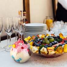 40/20/10pcs Transparent Mini Snow Globe Dessert Cups, Mini Ice Cream Cups, Mousse, Pudding, Jelly, Milkshake Cups - Ideal For Wedding, Family Gathering, Birthday, Christmas, Halloween Decor And Picnic